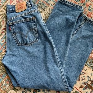 8M Levi's 550 Mom Jeans Classic Relaxed Tapered